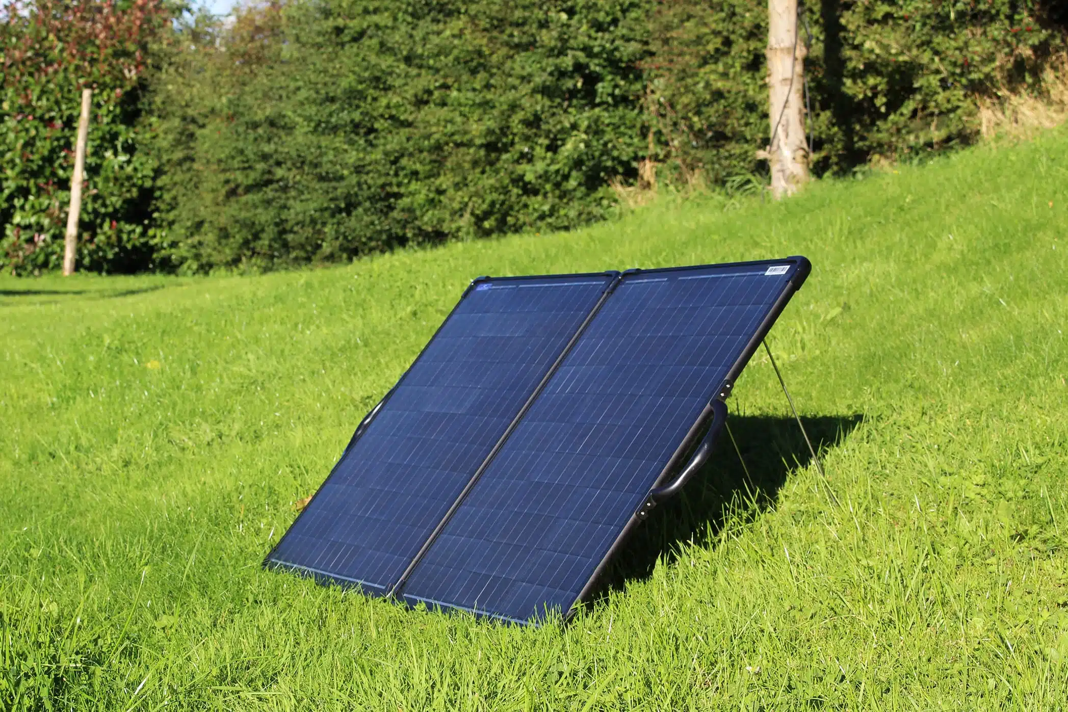 120W-Solar-Panel-Grass
