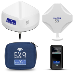 Falcon EVO 5G Flex - Roof Mounted & Portable Amplified Internet Solution