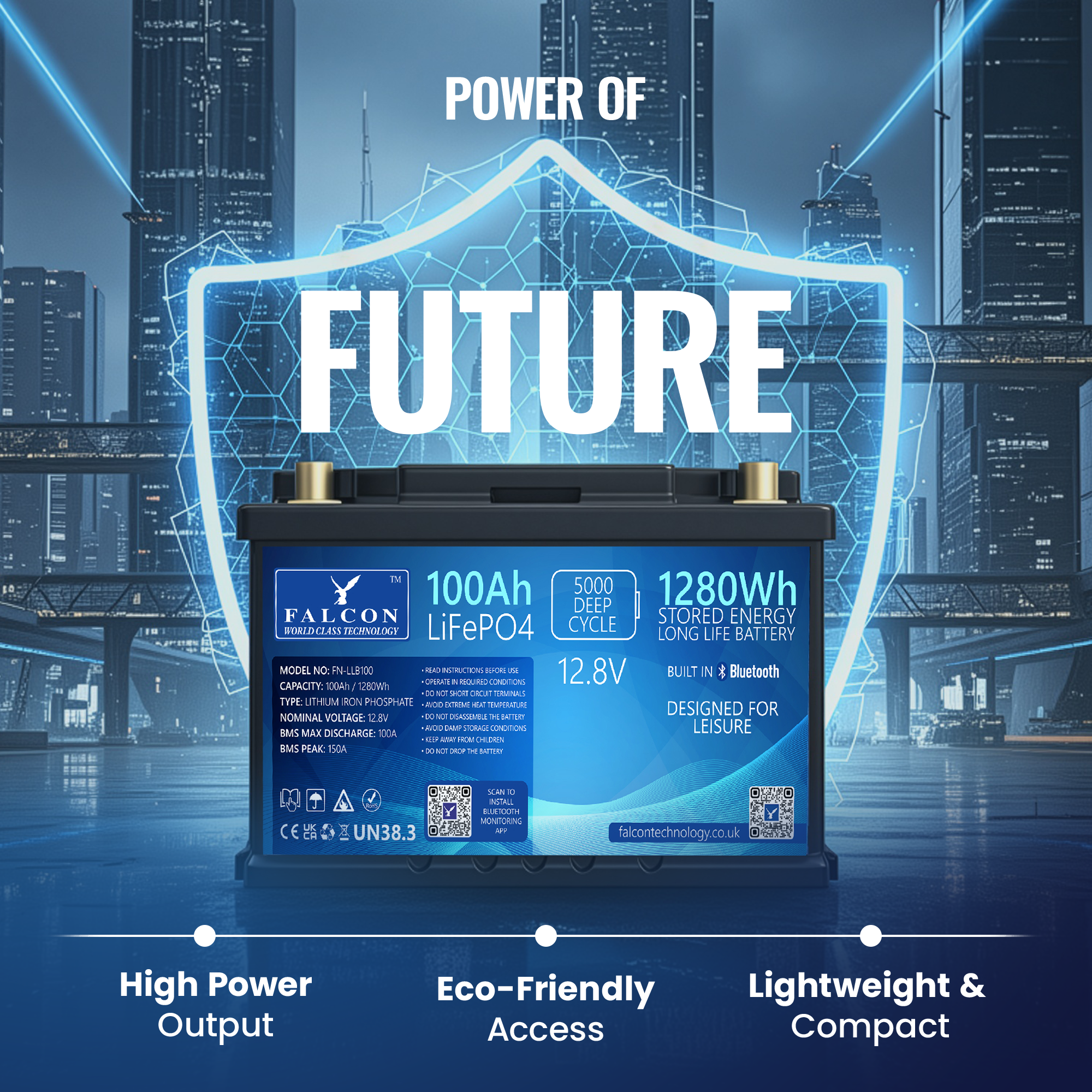 FN-LLB100 - 100AH Lithium Battery (4)