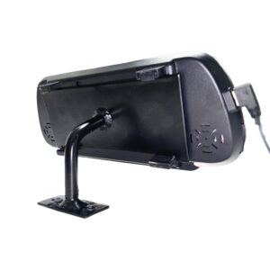 Falcon Metal Dash Mount Bracket - Suitable for Falcon 'Clip on' 7" Mirror Monitors - Black - Fitted At Falcon